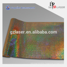 Holographic hot stamping foil, hot stamping film